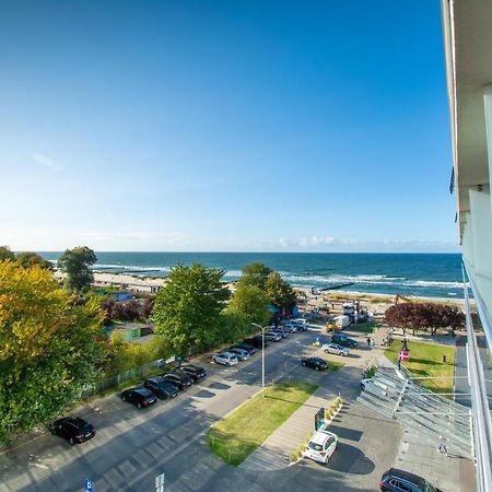 Marine Hotel apartament prywatny studio widok na morze basen sauna jacuzzi Kołobrzeg Exterior foto