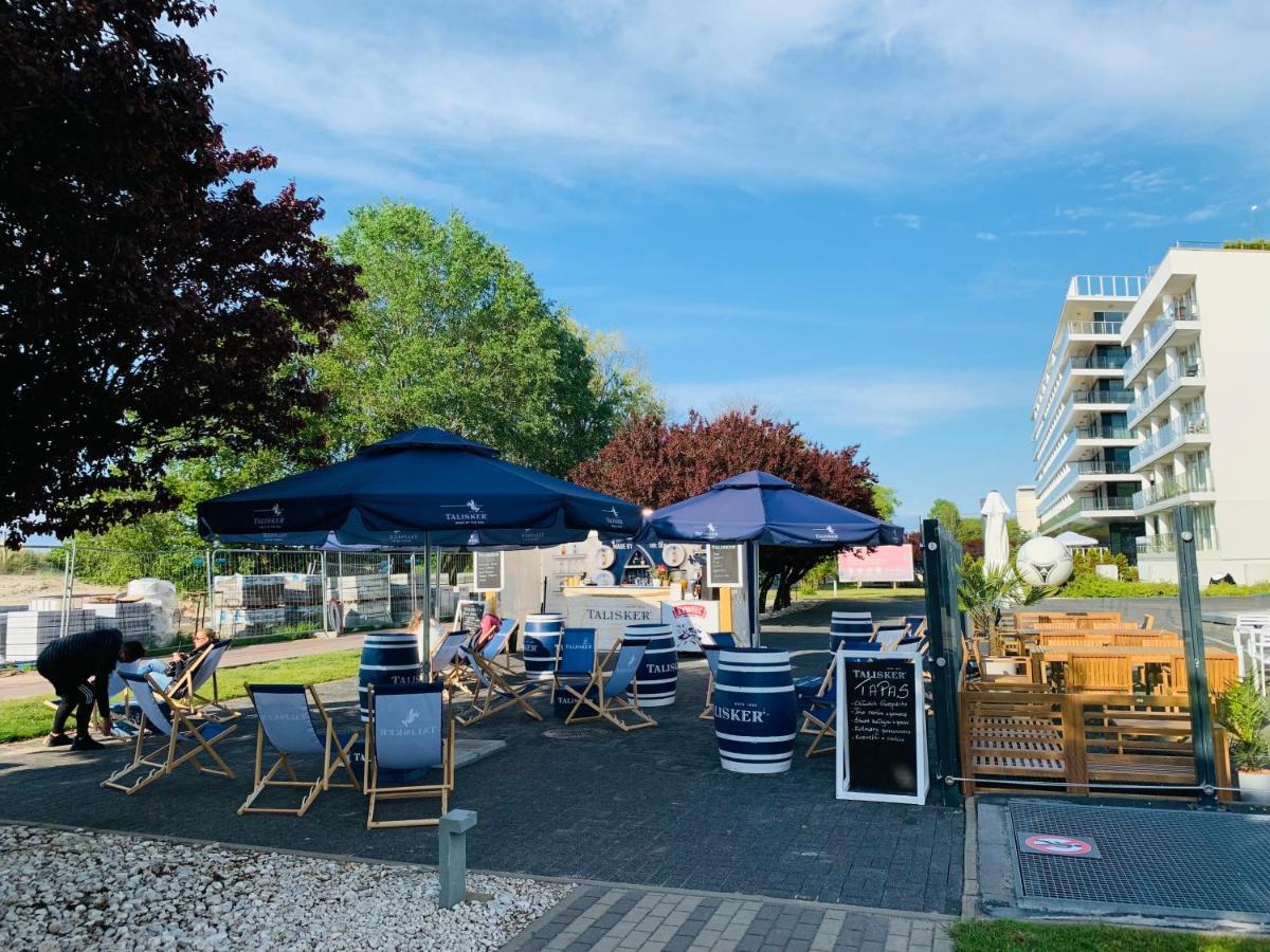 Marine Hotel apartament prywatny studio widok na morze basen sauna jacuzzi Kołobrzeg Exterior foto